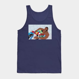 PJ Tucker Sneakerhead Minimalist Basektball Dunks AJs Tank Top